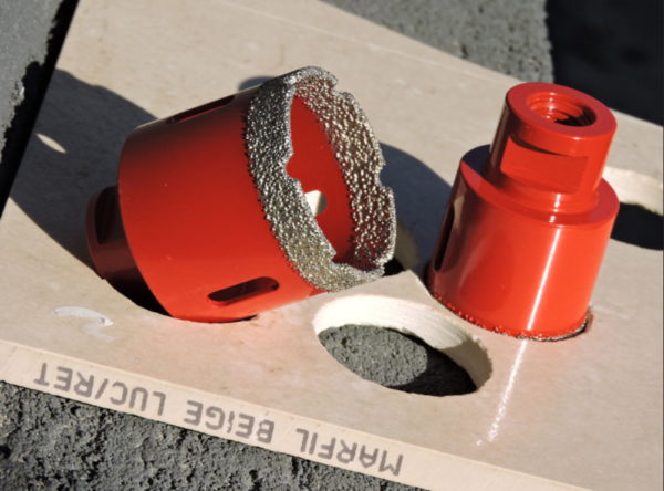 Gyémántfúró 40 mm sarokcsiszolóhoz M14